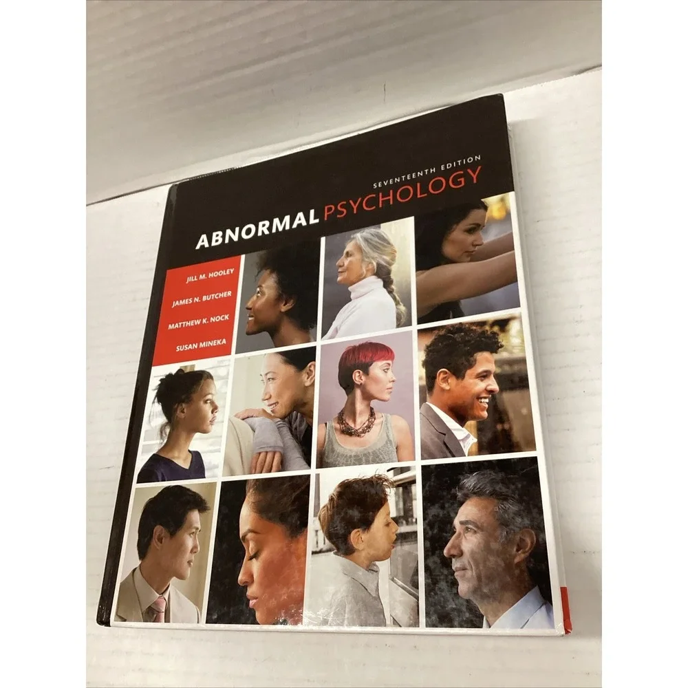 Abnormal Psychology by Jill Hooley, James Butcher, Susan Mineka and Matthew Nock
